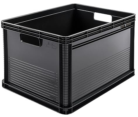 keeeper Transportbox, 60 x 40 x 32 cm, 64 l, Robert, Graphit Grau