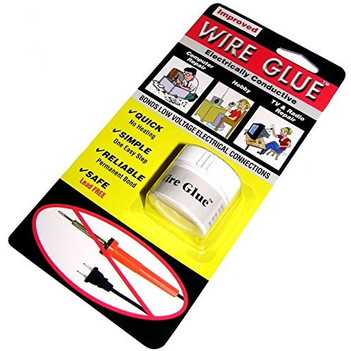 Conductive Wire Glue / Paint NO Solder Soldering Iron Gun 9ml