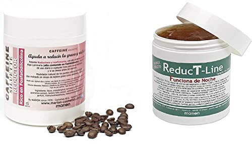 Anticelulítico Reductores DUO Noche y Día - REDUCTLINE y CAFFEINE REDUCTOR - Textura Gel - Todo Tipo de Piel - 2 X 500 ml.