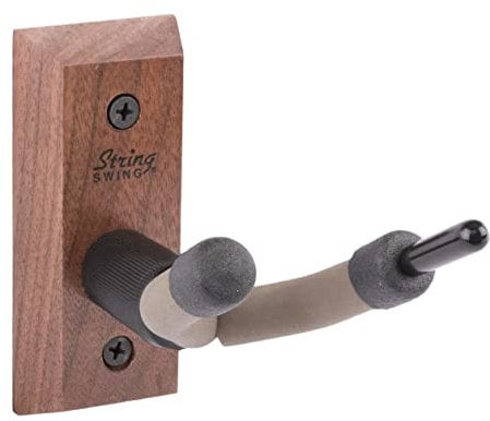 String Swing CC01V Wandhalterung für Violine, Walnuss, Schwarz