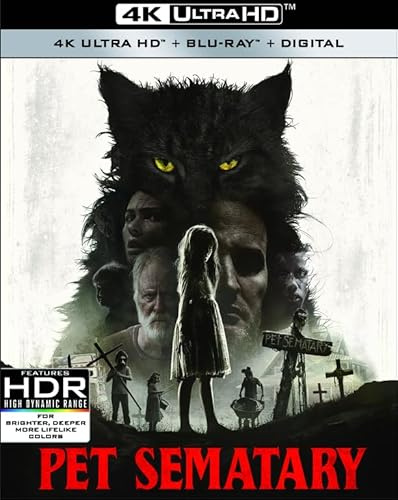 Friedhof der Kuscheltiere [Blu-Ray] [Region Free] (Deutsche Sprache. Deutsche Untertitel)