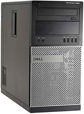 Dell PC Tour 7020 Intel Core i3-4130 RAM 16Go Disco Rigido 250Go Windows 10 Wifi (Ricondizionato)