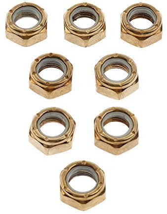 T TOOYFUL 8pcs Skateboard Befestigungsschrauben Muttern, 7x10x14mm für Kingpin