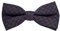 MASADA Herren schwarz braun karierte Fliege mit Streifen vorgebunden, stufenlos verstellbar, handgefertigt mit Hakenverschluss - 12 x 6 cm