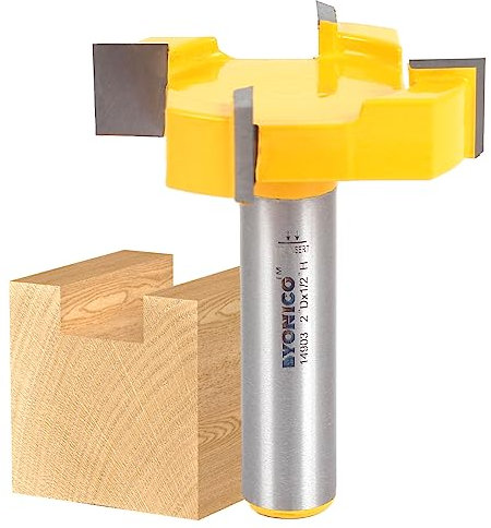 Yonico Surfacing Planing Router Bits 2-Inch Diameter 1/2-Inch Shank 14903