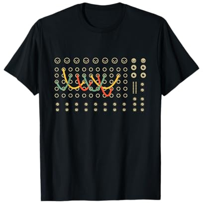 Retro Modular Synthesizer Analog Music Producer T-Shirt