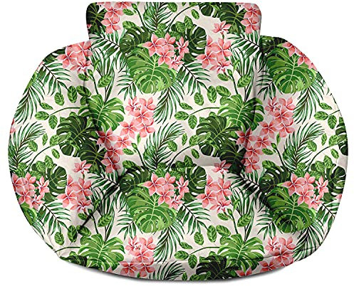 Ferocity Hängesessel Kissen, Polster Bodenkissen für Schwenksessel, Auflage für Baumwoll Hängeschaukel, Hängekorb, Hängestuhl, Rückenkissen in der Farbe Palm hell [114]