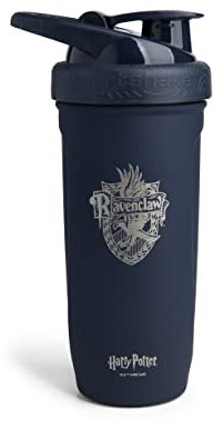 Smart Shake Reforce Stainless Steel Harry Potter Ravenclaw Shaker Bottle (900 ML /30oz) | Light Weight Resistance Sports Shaker Bottle with a Soft Lid | Leakproof, BPA Free & DEHP Free