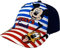 SUN CITY Disney Mickey And Friends Hut mit Visier, Micky Maus und Donald Duck, Sommermütze für Babys, verstellbar, für Kinder, 48 cm, Blau, blau