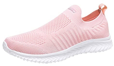 Pantoufle Cher Fashion Summer Women Sneakers Mesh Fly tissé léger léger Plat Confortable Occasionnel Chaussures Femme Pieds Larges Et Sensibles