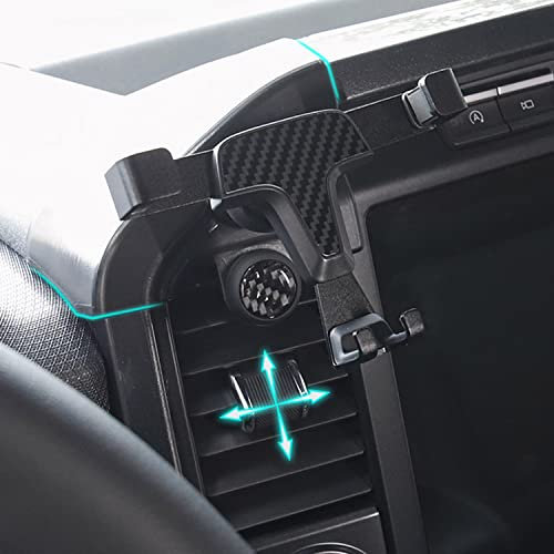 HIGH FLYING für F-150, F-150 Raptor 2021 2022 Handyhalterung Auto Lüftung KFZ Halterung