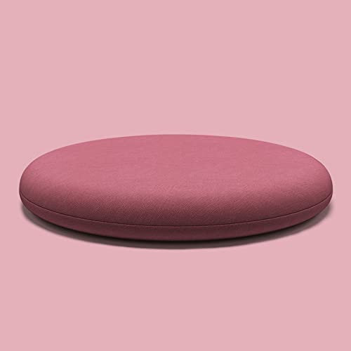 TTEDOYE Sitzkissen Outdoor Stuhlkissen Rund Sitzkissen Gemütliches Sitzkissen Stuhlkissen Stuhl-Auflage Sitzkissen Gedächtnisschaum Memory-Schaumstoff Rutschfestes Grundgewebe 33×33CM