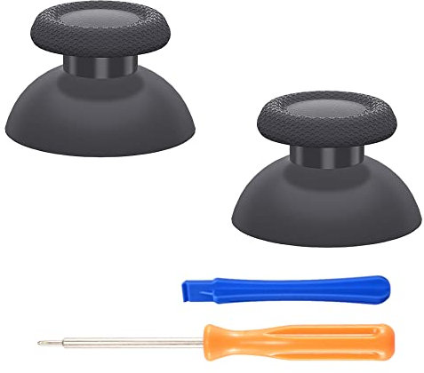 eXtremeRate Joystick pour ps5 Manette Accessoires,Stick Analogique pour ps4 Manette,Bâtons de Pouce-Gris