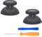 eXtremeRate Joystick pour ps5 Manette Accessoires,Stick Analogique pour ps4 Manette,Bâtons de Pouce-Gris