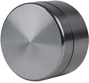 Kopfhörerhülle aus Aluminiumlegierung, wasserdicht, In-Ear-Monitor-Aufbewahrungsbox mit Schwammfutter (grau)