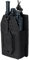 TOPTACPRO Étui Radio Tactique Pochette Radio Molle Universelle pour Talkie-Walkie BaoFeng UV-5R BF-F8HP Pochette de Rangement Réglable pour Chargeur (Black)