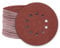 MioTools Fox Klett-Schleifscheiben, 225 mm, 10-Loch, f. Trockenbauschleifer, Normalkorund (30 Stk.) Set