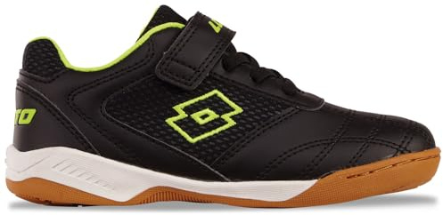 Lotto Stylecode: 2600120K Whizzer K Unisex Kids Sportschuhe Black/Freaky Yellow 25
