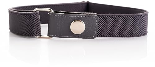 Olata Stretch-Kindergürtel mit Druckknopf, 1–6 Jahre, 25 mm | Verstellbarer Stretchgürtel für 1–6 Jahre mit Druckknopf; bequem, sicher und leicht zu bedienen.