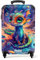NoBoringSuitcases.com Valise Enfant, Valise Cabine, Valise Enfant Fille, Bagages Enfant, 4 roulettes, Valise pour Enfant, Valise Fille, Valise Cabine 55x35x25cm (Petit Dragon - Multicolore)