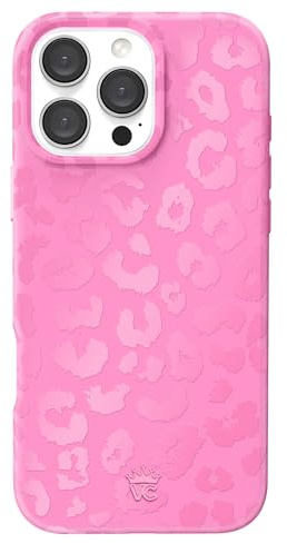 Velvet Caviar for iPhone 16 Pro Max Case - Compatible with MagSafe [10ft Drop Tested] - Hot Pink Leopard Cheetah Print