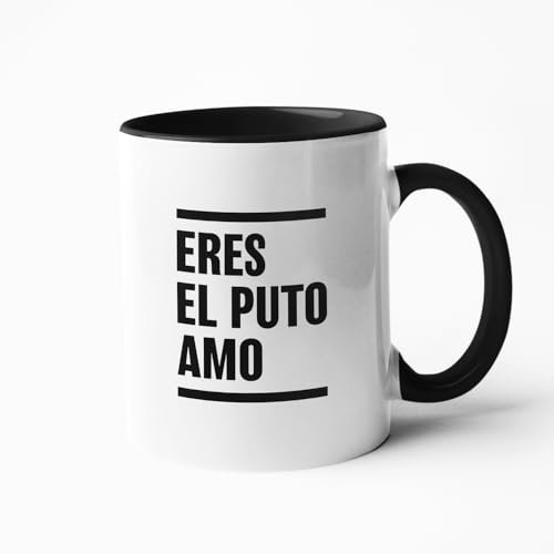 Taza Frases Humor Sarcasmo Regalo Taza de Cerámica regalos originales (Eres el puto amo)