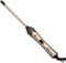 Bauer Professional TourmaPro Slimline Curling Wand/Ultra Slim 9mm Barrel / 200° Heat, 360° Swivel Cord and Cool Touch Tip/Grey & Gold