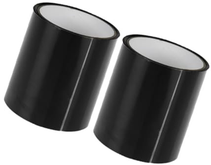 Gatuida 2pcs Sealed Tape for Pipe Repair Leakproof Adhesive Mending Tape for Kitchen Bathroom Oil Material Easy to Apply Remove Black