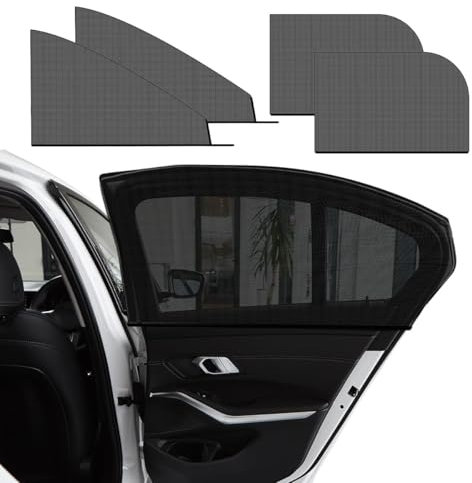 SZPXXX 4 Piezas de mosquitera para Ventana para Audi A1 Sportback 2 (II) GB I 2018-2024, Reduce el Calor y la radiación UV, protección contra Insectos en la Ventana del Coche