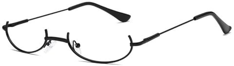 MEAKTSMI Kostüm Dekorative Brillen Ohne Linsenmodebrille Cosplay Brille Für Kostümpartys