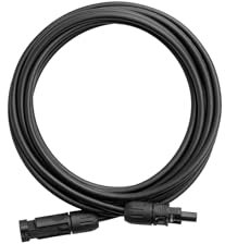 Anker SOLIX Solarpanel-Verlängerungskabel, 6mm² Querschnitt, 5m Solarkabel, 2er-Pack, feuerfest, verschleißfest, korrosionsbeständig, hitzebeständig, UV-beständig, wasserdicht nach IP68