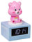 Paladone Care Pink Cheer Bear Digital Alarm Clock with Night Light & Music, Officially Licensed Bedroom Décor for Girls and Women, Battery Powered Pop Culture Merchandise, Multi, One Size