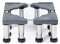 Carrello Lavatrice Base per lavatrice e frigorifero, base regolabile, lunghezza/larghezza 45-70 cm, telaio per lavatrici e asciugatrice, resistente all'umidità, per mobili, 4/8/12 piedi