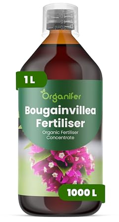 Engrais Liquide Pour Bougainvillier - 1L - 2-1-8 NPK | Favorise Floraison Abondante Et Racines Fortes - Organifer