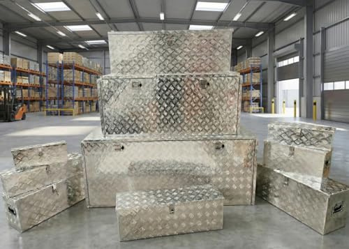 Systafex Deichselbox Werkzeugbox 10 verschiedene Größen verfügbar Staubox Staukasten für Anhänger Truckerbox (60x23x30 cm)
