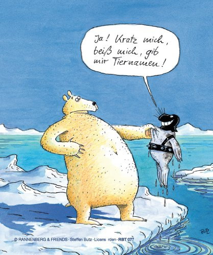 Rannenberg und Friends Brillenputztuch Kratz Mich...