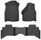 Husky Liners Weatherbeater Series 99011 Bodeneinlagen für Vorder- und Zweitsitz, passend für Dodge Ram 1500 Quad Cab, 2019–2022 Ram 1500 Classic Quad Cab, 2019–2022, Ram 1500 Classic Quad Cab, 3 Stück