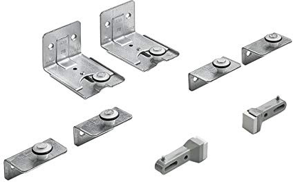 Hettich Schiebetürbeschlag STB 12 2-türig Komplett-Set DIN L/R