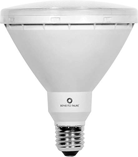 PAR 38 Ampoule LED 15 W 230 V Culot E27 Lumière chaude IP65 Réflecteur LED – Possibilité de remplacement PAR38 60 W et PAR38 80 W – Pour les spots de jardin, les projecteurs de jardin, les projecteurs sur piquet en extérieur