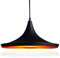 Moderne Industriel Beleuchtung Metall Schatten Loft Pendelleuchte Retro Deckenleuchte Vintage Lampenschirme Retro Küchenhänge Pendelleuchte E27(außen Schwarz Innen Gold)