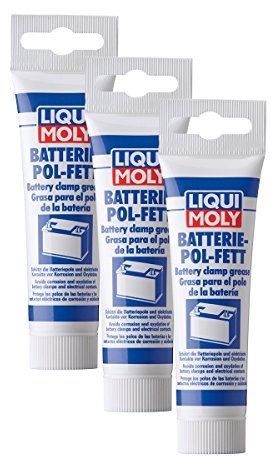 3x LIQUI MOLY 3140 Batterie-Pol-Fett 50g