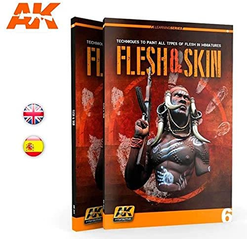 (AKBOOK241) - AK Interactive Book Learning No.6 Flesh and Skin