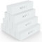 White Nail Buffer Sanding Block - (Pack of 10) NYK1 Professional Salon Quality Grit Nail Buffer File for Sanding, Filing Natural, or Acrylic Gel Nails