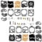 Yingshop Pack of 2 Carburetor Rebuild Repair Kit Diaphragm Gasket Compatible for Walbro K10-WAT WA WT Series Carb 2-cycle String Trimmers Blowers Echo Chainsaw Poulan Ryobi Homelite Lawnboy Toro Stihl