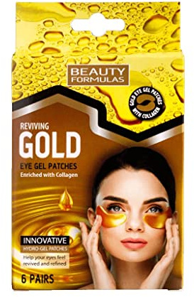 Beauty Formulas Reviving Gold Eye Gel Patches Pairs