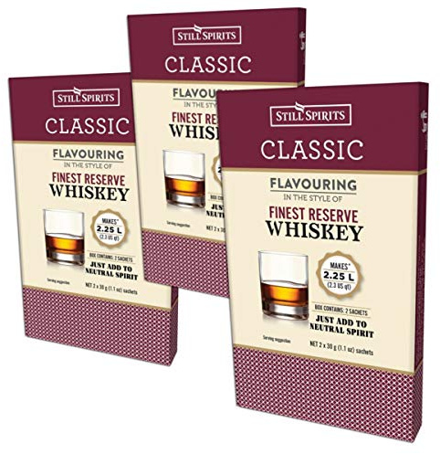 3X Still Spirits Classic Finest Reserve Scotch Whiskey Premium Essence