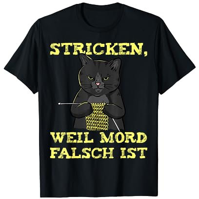 Stricken Weil Mord Falsch Ist T-Shirt