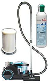 arnica Bora 5000 Türkis Wasserstaubsauger/Nasssauger SPARSET 2 - Bestehend aus einem extra HEPA 13 Filter und Aloe Vera Duftstoff - Ideal auch für Allergiker