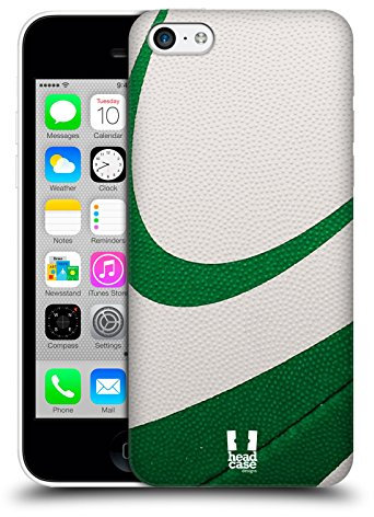 Head Case Designs Rugby Ball Collection Hard Back Case Compatible With Apple iPhone 5c