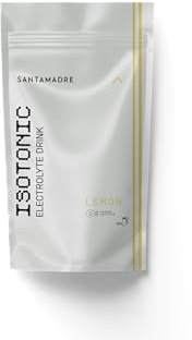 SANTA MADRE | Bebida Isotónica | Sabor Lemon | Bebida hidratante | Tomar antes, durante y después de la actividad | Rica en sales minerales | Bebida en polvo (Lemon, 540g)